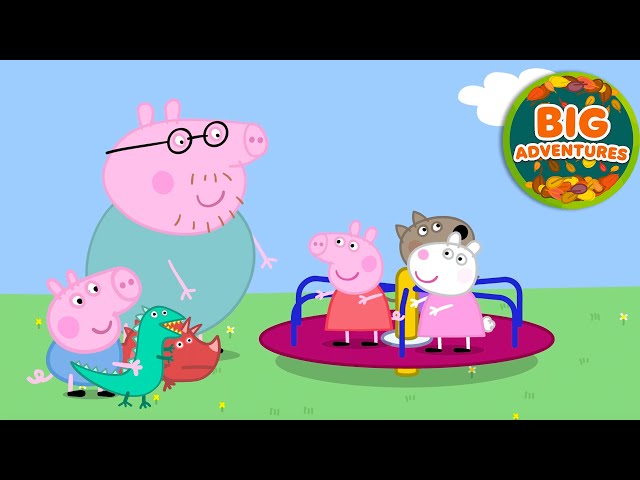 Peppa Pig Explores the Park! 🌳🐷 | Big Adventure Day Out | Full Episodes | Cartoons for Kids
