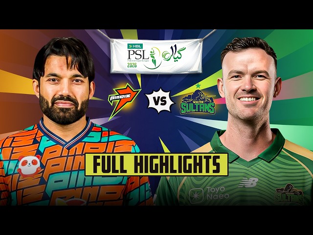 Rawalpindiz Vs Multan Sultans | Full Highlights | Match #14 | tapmad | PSL26 | HBL PSL 11
