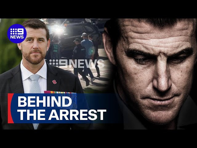 Inside the historic arrest of Ben Roberts-Smith | 9 News Australia