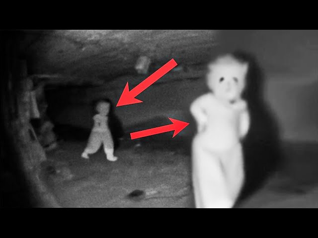РЕАЛЬНЫЙ ПРИЗРАК РЕБЕНКА В ПОГРЕБЕ