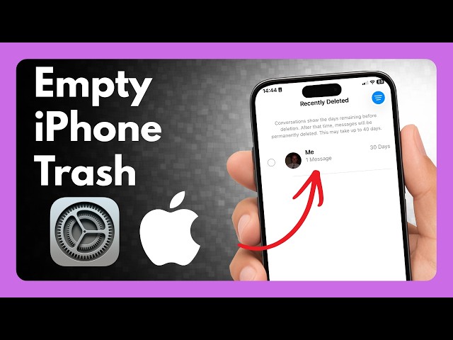 How to Empty Trash on iPhone