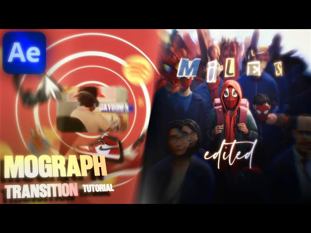 Mastering Mograph: Transition Tutorial | After Effects