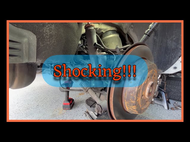 Replacing Rear Shocks for Mercedes with Air Suspension - W251 R-Class/W164 ML-Class