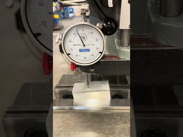 Measuring a part held at an angle