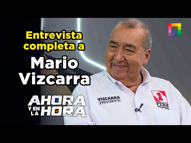 Now and on the Hour - MAR 27 - FULL INTERVIEW WITH MARIO VIZCARRA | Willax