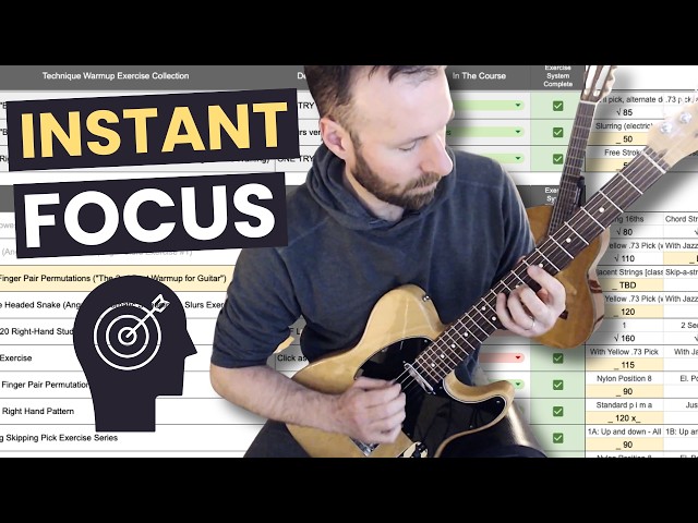 How I Organize My Guitar Practice (So I Never Want to Stop)