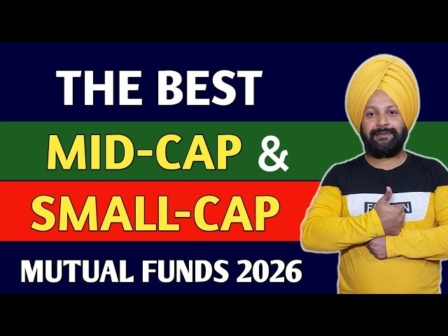 Top 3 Small & Mid Cap Mutual Funds for 2026 | Best Mid Cap & Small Cap Funds in Market Fall |