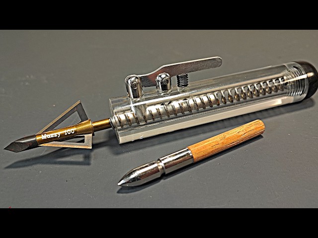 DIY Crystal Clear Pocket Crossbow