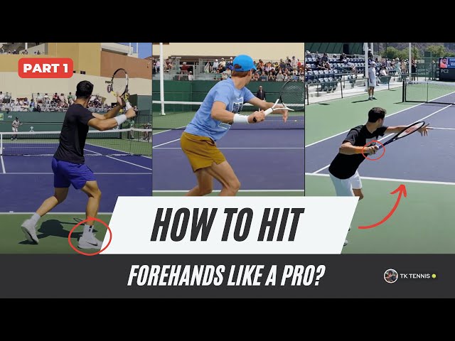 How to hit a forehand like a pro, should you, can you? | Powerful tennis Forehand | Part 1