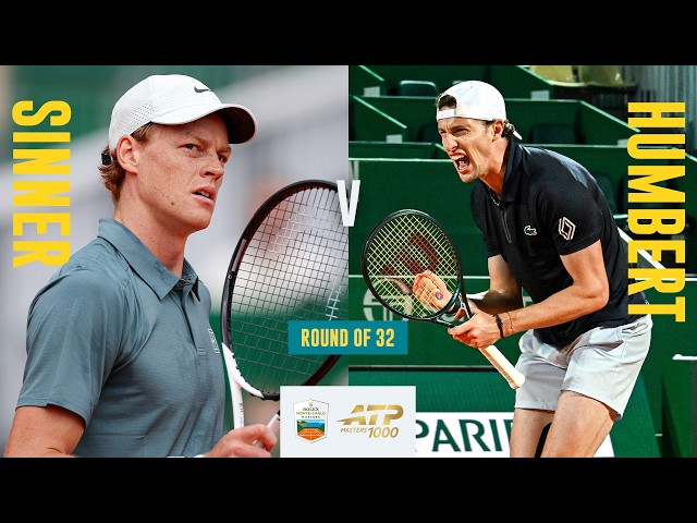 Highlights des Matches Ugo Humbert gegen Jannik Sinner 💥 | Rolex Monte-Carlo Masters 2026
