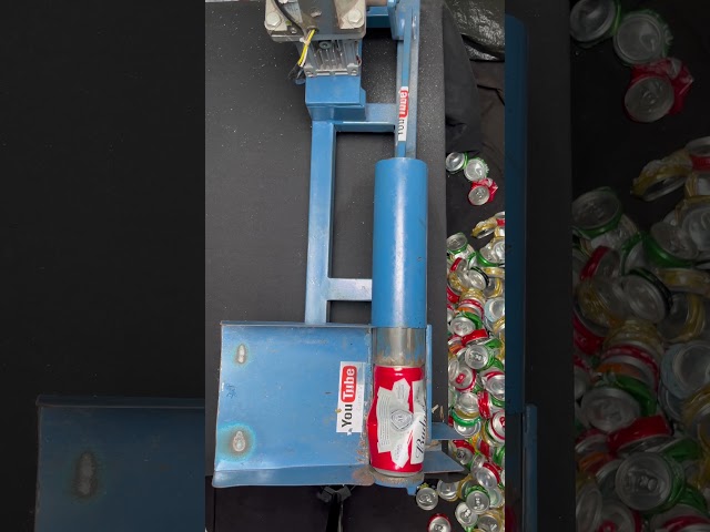 各国易拉罐声音挑战#DIY#Can crushing#Wooden machine#cans #satisfying #CansTV#ASMR#跟着博主云解压#FallintoShorts