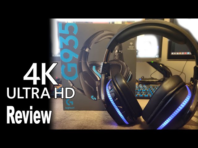 Logitech G935 Wireless Headset Unboxing and Review [4K]