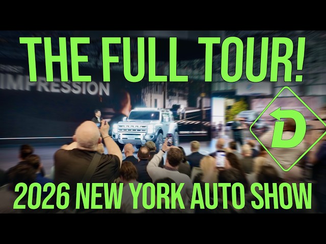 Here’s the Full Tour of the 2026 New York Auto Show #automotive