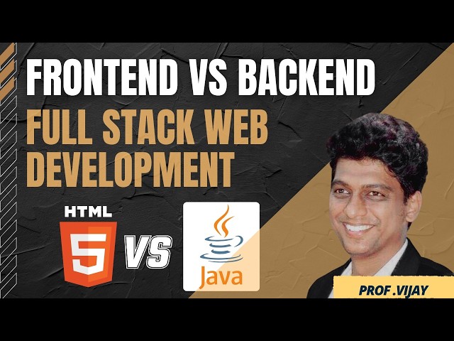 Frontend vs Backend – Full Stack Web Development #frontend  #backend  #fullstack #html #css #nodejs