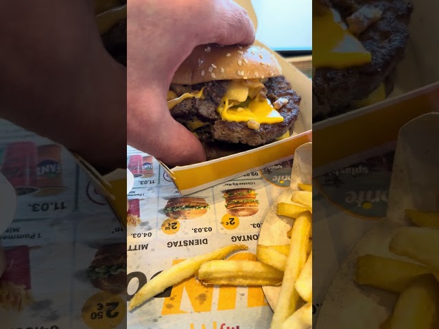 Der Philly Cheese Stack von #McDonalds im Test 🍔 #phillycheese