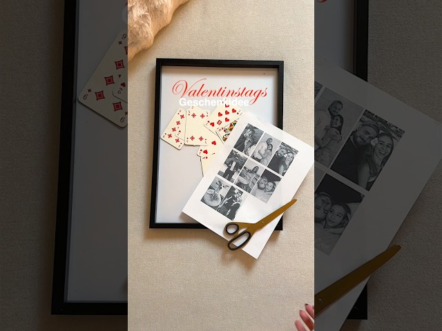 DIY Valentine's Day gift for my boyfriend 🤫🥰 #diy