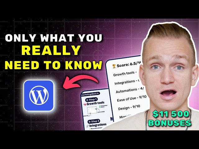 WordPress Review 2026: Pros, Cons - What You Need To Know ($7280 In Bonuses + Discounts)