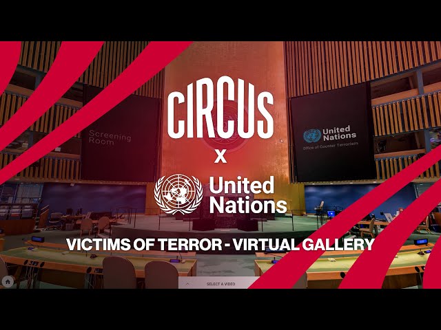 Victims of Terror Virtual Exhibition | United Nations Immersive Web Experience