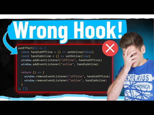 Why Does No One Use The Right React Hook