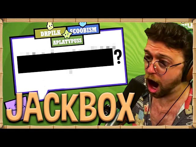 JACKBOX WITH OTHER STREAMERS IS CURSED 💀
