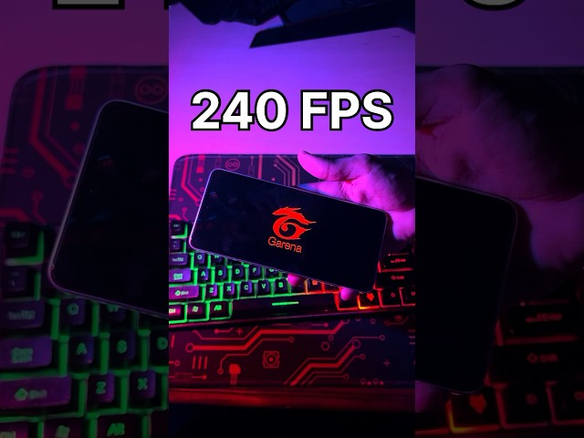90FPS😈 vs 120FPS vs 240FPS POCO X6 PRO - FREEFIRE TEST #freefire #shorts #poco #iphone