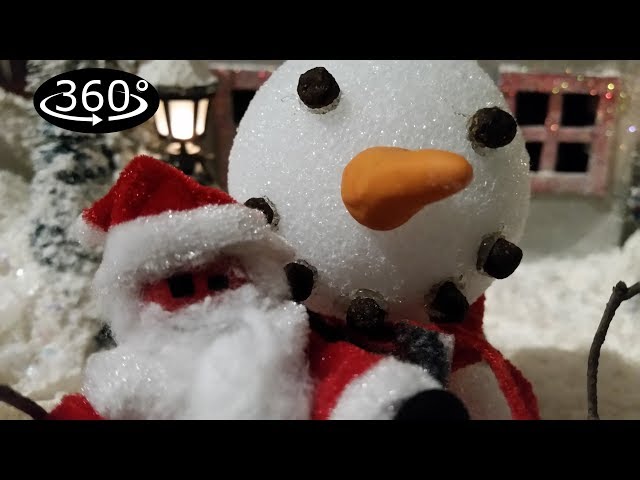 Snowman Vision: A 360° Stikbot Christmas
