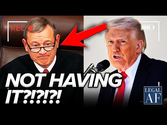 Justice Roberts FIRES BACK as Trump LASHES OUT