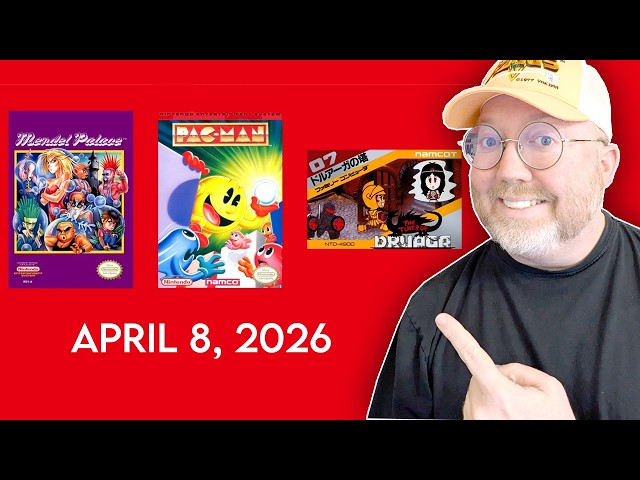 New NES games added to NES Switch Online April 8, 2026