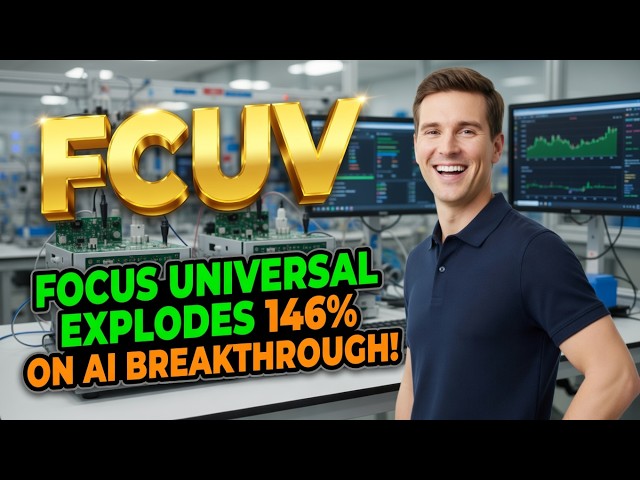 Focus Universal Explodes 146% on AI Breakthrough! FCUV Stock Analysis