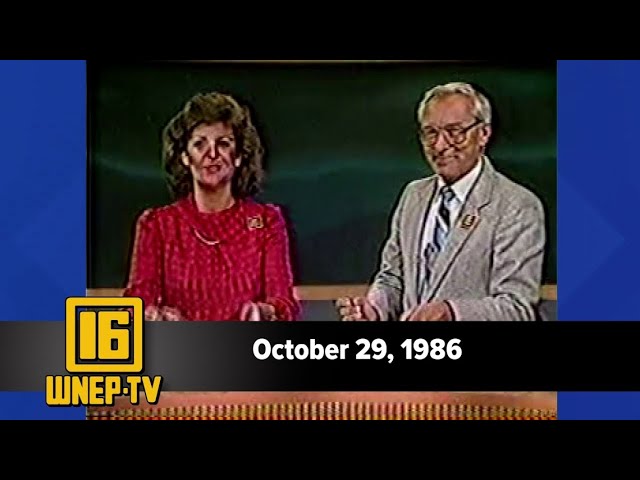 Newswatch 16 for October 29, 1986 | From the WNEP Archives