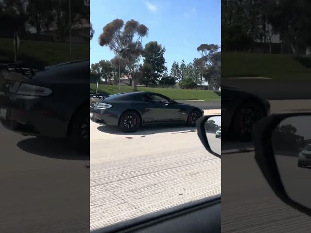 V12 Aston Martin Vantage S | Driven by @persianstig  #automobile #cartok #cartires