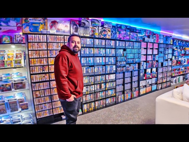 A millionaire invited me into his game room
