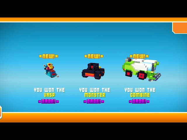 Blocky Highway Gameplay - Unlocked All Special / Rare Vehicles