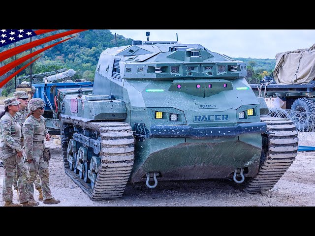 US Tests 12-Ton Ripsaw M5-Based Unmanned Combat Vehicle – RACER Heavy Platform (RHP)