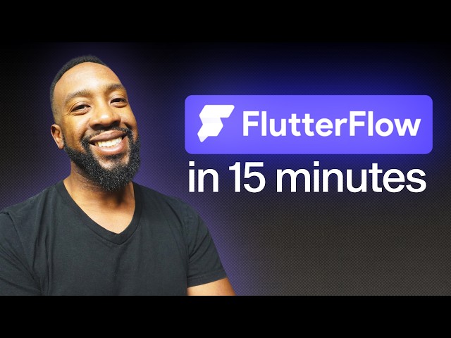 How to Build Your App  in 15 min with FlutterFlow | FlutterFlow for Beginners 2026