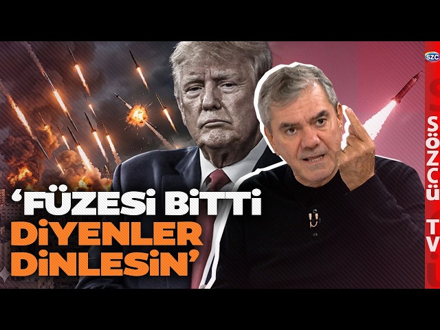 "Those Who Say 'Their Missiles Are Out of Stock' Listen Carefully!" Yılmaz Özdil's Groundbreaking...