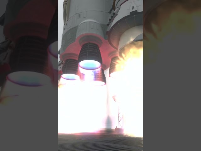 Artemis 2 Roars to Life #nasa #space #launch #hdr