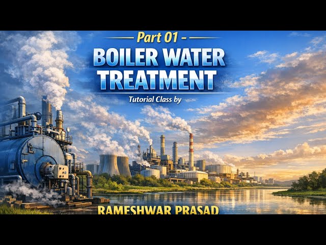 Boiler Water Treatment Part 01 | Basic Concepts | By Rameshwar Prasad