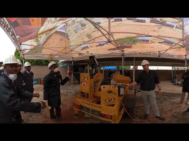 Hydraform Machine Operations and block making - Part 29