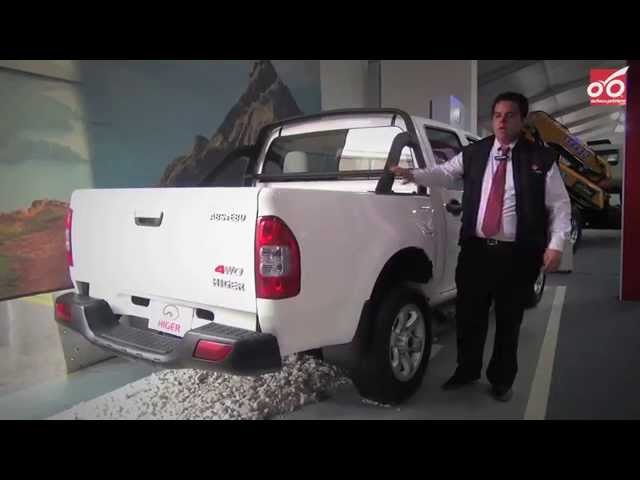 New Higer Xtream pickup truck in Colombia.