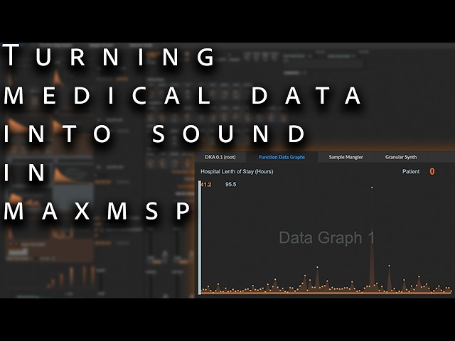 Turning MEDICAL DATA into SOUND with Max/MSP - Eptiar @C74connect