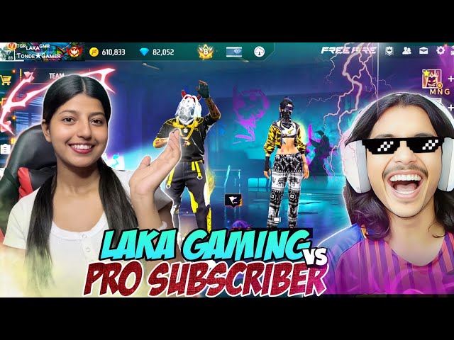 Laka Gaming vs Pro Subscriber Challenge|| I CHALLENGED @LakaGamingz