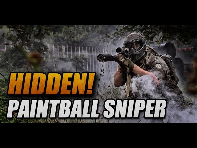 HIDDEN SNIPER: Paintball sniper OMG!!!