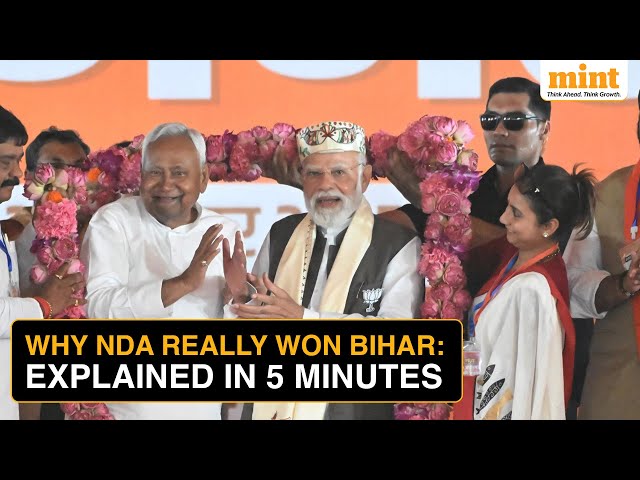 Bihar Election 2025: What Powered JDU-BJP's Stunning Sweep AGAIN? | Modi Nitish | Election News