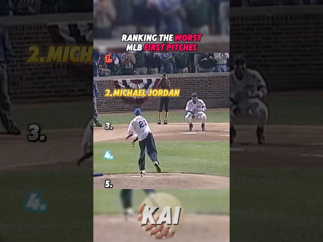 Ranking the Worst MLB First Pitches | Part 3