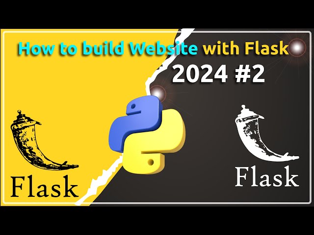 How to build Website with Flask 2024 #2
