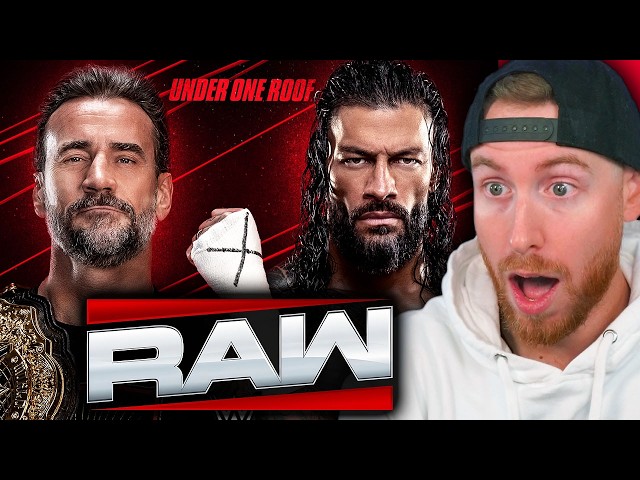 CM PUNK AND ROMAN REIGNS IN THE SAME BUILDING - WWE RAW Live Stream March 30th 2026