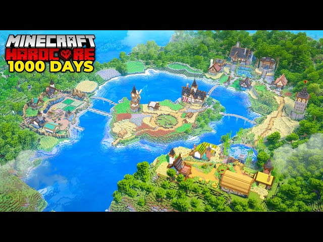 I Survived 1000 DAYS In Minecraft Hardcore! [FULL MOVIE]