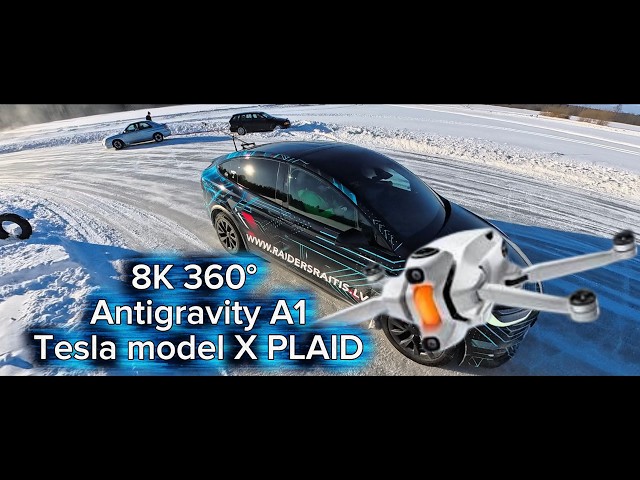 8K 360° Flight with the World’s First 360° Drone | Antigravity A1Tesla model X PLAID