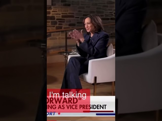 Bret Baier to Kamala Harris-“I actually don’t know what are you talking about.”